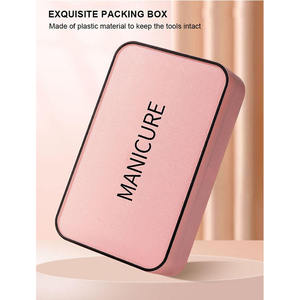 Top Selling Manicure <b>Pedicure</b> <b>Set</b> High Quality Custom Made Stainless Steel Lightweight Manicure Kit With Customized Packaging - Product Image 3