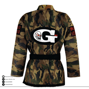 Pro Series BJJ Gi 100% Cotton Pearl Weave Custom Logo Brazilian Jiu Jitsu Kimono Grappling Uniform Training WearMen Women - Product Image 2