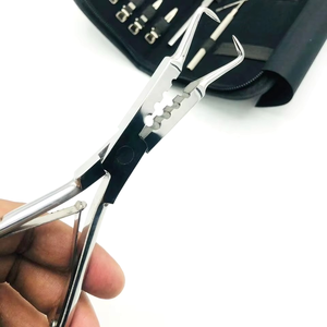 Pro <b>Bead</b> Pliers Custom Logo Hair <b>Extension</b> Tools Premium Stainless Steel Metal Commercial Use Hair <b>Extensions</b> Customized Packing - Product Image 5