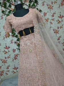 Premium Quality Designer Party Wear <b>Lehenga</b> Choli Set for <b>Women</b> with Elegant Embroidery and Stylish Ethnic Design for Weddings - Product Image 5