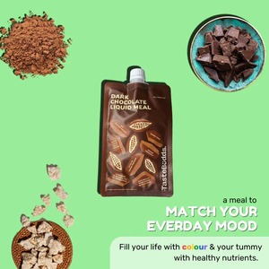 TASTEBUDDS Poudre de remplacement de repas pratique à emporter pour soupe instantanée au chocolat noir Paquet de 15 secondes 55g X5 Durée de conservation de 24 mois - Product Image 3