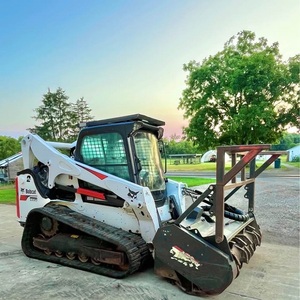 Achetez le chargeur Bobcat T770 avec broyeur forestier, engin de terrassement, moteur, pompe haute performance et boîte de vitesses - Product Image 4