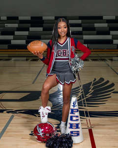 Costume de pom-pom girl en gros pour femmes, tenue de pom-pom girl d'écolière, uniforme de cheerleading, costumes de conception gratuite pour femmes - Product Image 4