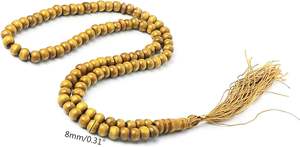 ลูกประคำอิสลามสำหรับการสวดมนต์ การทำสมาธิ และการประกอบพิธีกรรม ทำจากลูกปัดทรงกลมเพื่อการเคลื่อนไหวของนิ้วมือที่ง่ายดายระหว่างการซิกร - Product Image 5