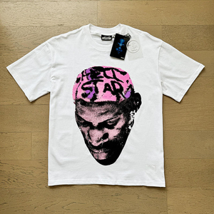 New Fashion Oversized T-<b>Shirts</b> Sports Wear T-<b>Shirt</b> Breathable and Compressed Loose Fit with Solid Logo Screen Printing T-<b>Shirts</b> - Product Image 6