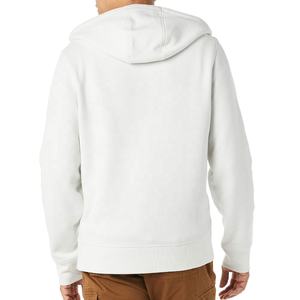 Algodón cómodo tejido de punto cremallera sudaderas con capucha hombres otoño fino con capucha impresión personalizada básicos algodón mezclado - Product Image 5