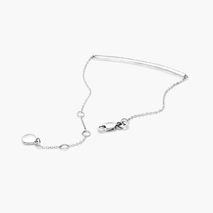 Bar Diamond <b>Bracelet</b> In 14K Rose Gold - Product Image 2