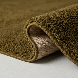 Solid <b>Brown</b> Handmade Tufted Rug Premium <b>Wool</b> Carpet for Modern Living Room Wholesale - Product Image 4