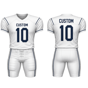 Latest Design Premium Quality Top Selling Football Uniform Wholesale <b>Cheap</b> Price Breathable American Football Uniform - Product Image 4