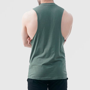 Débardeurs extensibles pour hommes, pour la salle de sport, l'entraînement, le fitness, sans manches, vêtements de sport, séchage rapide, course à pied, entraînement, cool - Product Image 2