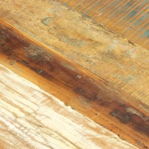 Tavolo da Pranzo di Medie Dimensioni in Legno Riciclato Multicolore - Product Image 6