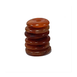 Donuts en Cristal Naturel, Donuts en Pierre de Cornaline Rouge, Pierres Gemmes, Pierres de Cristal, Pierres Gemmes Reiki, Donuts de Guérison, Agate, Grossiste - Product Image 2
