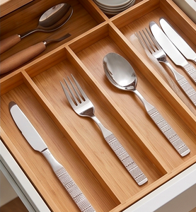 Stainless Steel Set Flatware Cutlery Spoon <b>Knife</b> <b>Fork</b> Silver Colour Finished Perfect For Kitchen Tabletop Use - Product Image 3