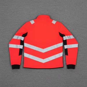 Premium Casual Eco-Friendly Work Safety Clothing Hi Vis <b>Waterproof</b> Reflective Hooded Quick Dry Breathable Men's Winter <b>Jackets</b> - Product Image 2