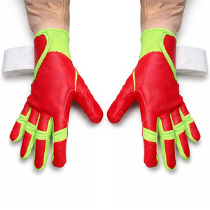 Nouveau Style meilleure qualité vente chaude longue manchette en cuir gants de frappe de Baseball les plus demandés gants d'entraînement de Baseball robustes - Product Image 5
