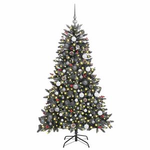 Arbre de Noël artificiel vert de 70,87 pouces avec 300 LED - Product Image 3