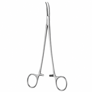 Pinzas para Arteria Torácica WOODWARD, Mordazas Ligeramente Curvadas, Longitud 32 mm, Longitud Total 8-3/4 pulgadas (22,2 cm), ZETOMEDPRO - Product Image 1
