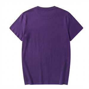 ผู้ผลิตและจำหน่ายเสื้อยืดคอกลมแขนสั้นผู้ชายแบบเรียบ OEM ODM เนื้อผ้านุ่ม ระบายอากาศได้ดี สวมใส่สบาย - Product Image 5