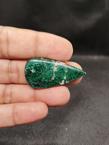 High Quality Polished Chrysocolla Malachite Natural Stone Round Cabochons Beads Gemstone Jewelry - Product Image 2