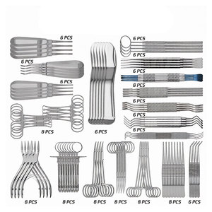Ensemble d'instruments chirurgicaux dentaires allemands : Élévateurs, seringues, détartreurs, ciseaux, manche de scalpel – Professionnel, en acier inoxydable, manuel MOL - Product Image 2