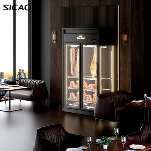 Frigorifero Commerciale SICAO per Stagionatura a Secco, Grande Capacità, Armadio per Stagionare Carne e Bistecche con Porta in Vetro per Ristoranti e Steakhouse - Product Image 5