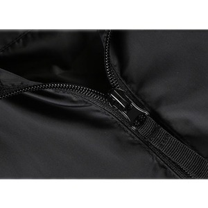 เสื้อแจ็คเก็ตกันลมสำหรับผู้ชายแบบมีฮู้ด น้ำหนักเบา กันน้ำ ระบายอากาศได้ดี สีพื้น ผ้าฝ้าย 100% สำหรับวิ่ง เดินป่า และเล่นกีฬากลางแจ้ง - Product Image 6