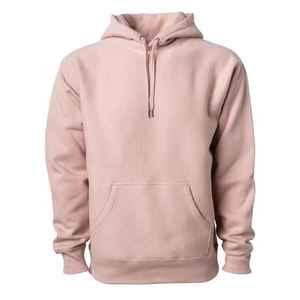 Sweat-shirts personnalisés à manches longues pour hommes, écologiques, couleur unie sur le devant, service OEM, impression par transfert thermique, méthode de tricotage et de tissage - Product Image 2