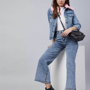 Chaquetas de mezclilla para mujer de primera calidad hechas en Pakistán, diseño personalizado, servicio mayorista OEM, chaqueta de mezclilla para mujer - Product Image 3