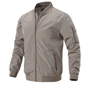 Nouvelle Collection 2026 – Blouson Bomber Zippé Homme Personnalisé, Coupe-Vent, Haute Qualité, Style Tendance, Idéal Hiver - Product Image 1