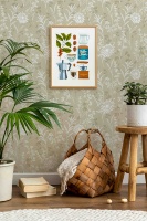 Fleurs de printemps, plantes, style français romantique, luxe moderne, industriel, ignifuge, anti-fumée, PVC écologique, vinyle, hôtel