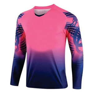 Professional Quick-Dry Goalkeeper Jersey Moisture Wicking Mesh Long Sleeve Goalie Shirt USA Europe Market Trend Style - Product Image 3