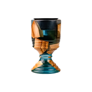 Quemador de incienso de resina y madera de lujo, quemador de bakhoor tradicional árabe, quemador de oud decorativo, soporte para fragancias para la sala de estar - Product Image 2
