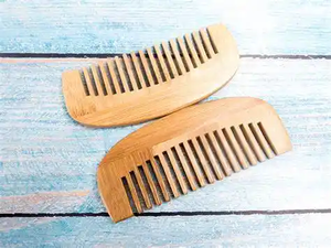 Handcrafted Eco Friendly Neem Wood Natural Craft Comb A Grade Modern Hair Growth Strong Roots Nourished Scalp Durable - Product Image 4