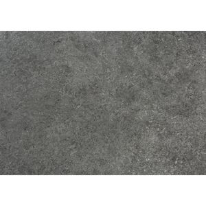 Escritorio Moderno para Computadora de 48 Pulgadas con Estantes de Almacenamiento, para Oficina en Casa, para Laptop, con Acabado Laminado Gris Piedra y Metal Negro - Product Image 1