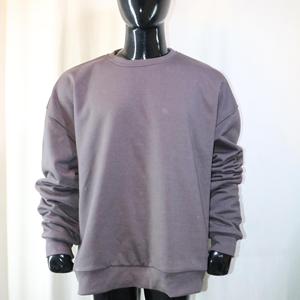 Sudadera con cuello simulado de 450 GSM, bordado con nombre personalizado, corte holgado y extragrande, 100% algodón, felpa francesa. - Product Image 6