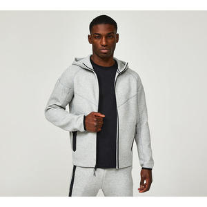 Survêtement d'hiver en molleton 100 % coton pour homme Camo Impex, style streetwear, avec capuche à cordon de serrage, poches latérales, poids du tissu personnalisable - Product Image 2
