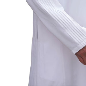 Fabricant de vêtements islamiques Thobe pour hommes arabes du Golfe, vente en gros de vêtements islamiques Thobe pour hommes - Product Image 4