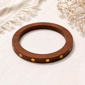 Bracelets en bois de Sheesham indien de qualité supérieure, en bois de bambou, pour femmes et filles, durabilité accrue, protection spéciale - Product Image 1