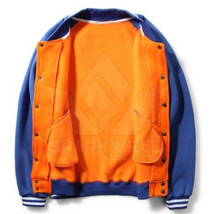 SPARKWELL INDUSTRY Breathable Quick Dry Eco-Friendly Men's Winter Letterman Jacket New Style Wholesale Clothing Fashion Wear - Product Image 2