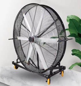 Nouveau ventilateur mobile vertical industriel à haute vitesse avec moteur PMSM, design 2025, 1,5 m (57 pouces), avec poignée, prêt à être expédié - Product Image 2