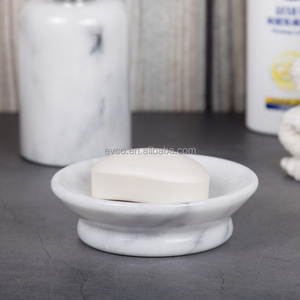 Spa Collection White Marble <b>Soap</b> Dish <b>Soap</b> <b>Holder</b> <b>Soap</b> Tray - Product Image 4