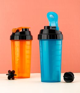 <b>Shaker</b> Sports Cup 20 oz Large Capacity Disposable Direct Drinking <b>Protein</b> Powder Milkshake Portable Outdoor Handy Men Women - Product Image 2