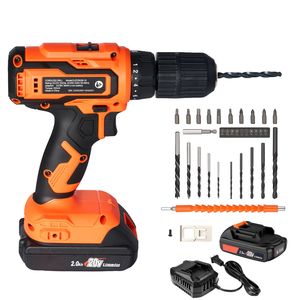 Kit Trapano Avvitatore a Batteria da 1/2 Pollice, Doppia Velocità Variabile, Batteria al Litio, Caricabatterie, Clip da Cintura, Personalizzazione OEM - Foratura Massima 13mm - Product Image 4