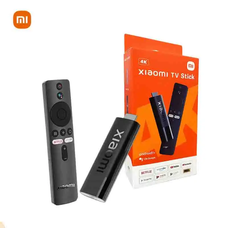 Xiaomi Mi – clé TV 4K Portable, 2 go, 8 go, multilingue, bluetooth 5.0, Dongle TV Android 11, Original