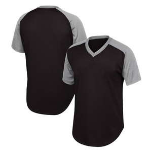 Chemises de baseball en polyester 100% pur, prix de gros, personnalisation de votre propre design, impression, prix bas, maillots de baseball par sublimation - Product Image 4