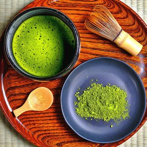 Poudre de thé matcha japonais 100g, qualité supérieure, origine japonaise, thé vert en sachet - Product Image 2