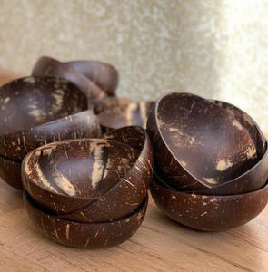 Cuenco de cáscara de coco desechable ecológico personalizado de Vietnam para el mercado de España - Product Image 2