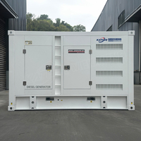 Vente directe usine : Groupe électrogène diesel silencieux 30 kVA, 50 kVA, 100 kVA, 600 kVA, 800 kVA, moteur de marque américaine/britannique, refroidissement par eau