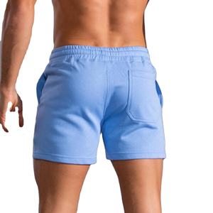 Pantalones cortos de gimnasio de poliéster transpirable para hombre de la mejor calidad, recién llegados, pantalones cortos para correr de secado rápido personalizados con bolsillos seguros - Product Image 5