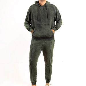 Producto Más Vendido: Ropa Deportiva para Hombre, Conjuntos Deportivos con Lavado Ácido de Alta Calidad para Uso Casual - Product Image 1